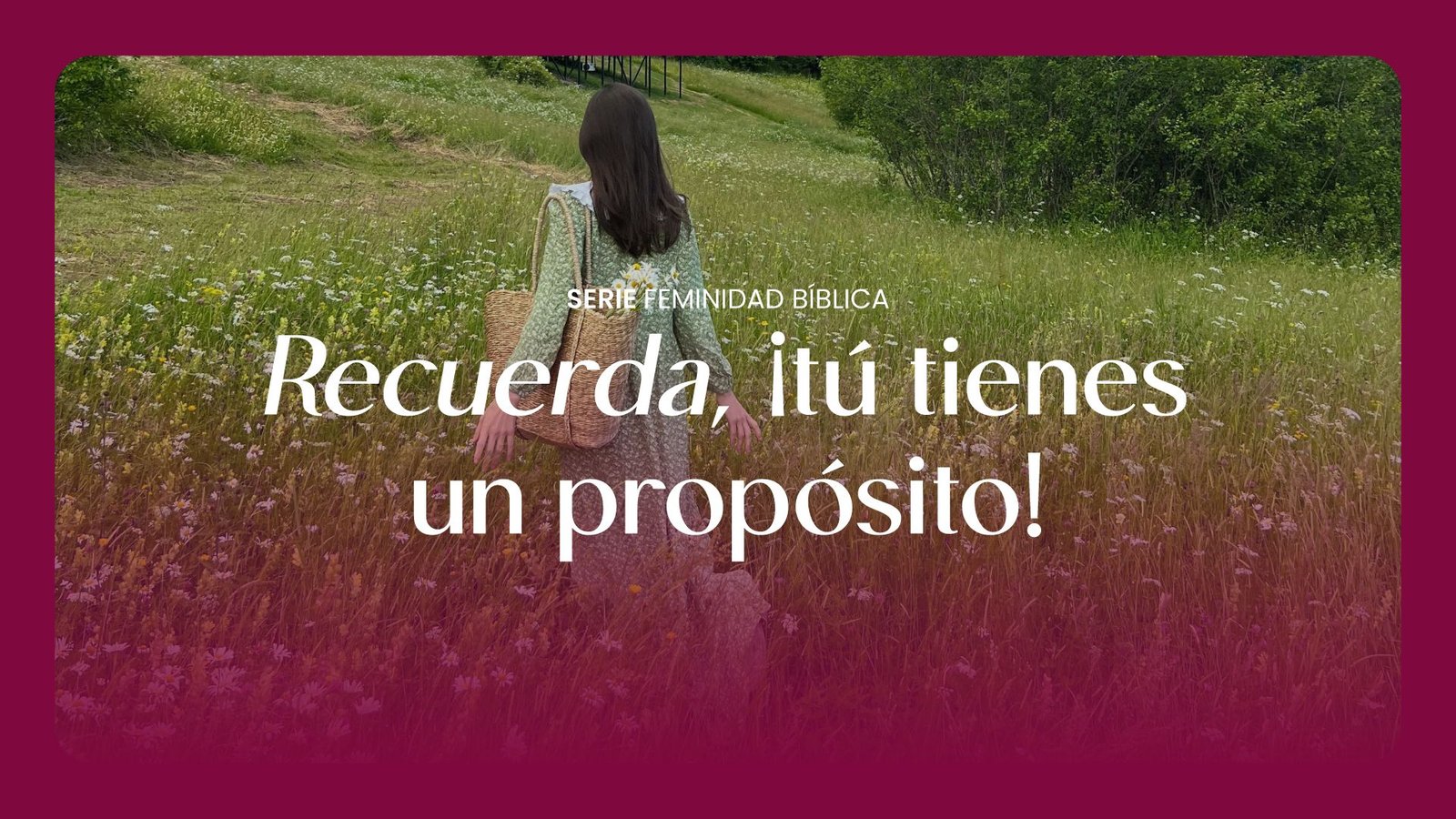¿Cuál es el propósito de tu vida?
