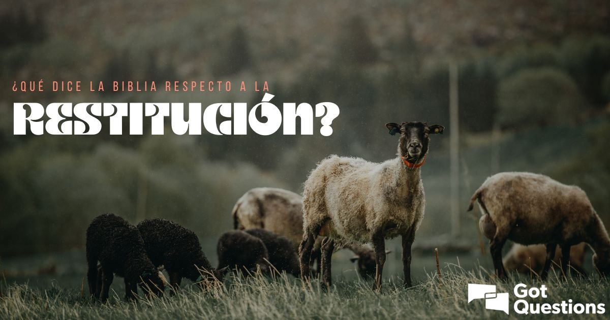 Testimonio: una doctrina olvidada, la restitución