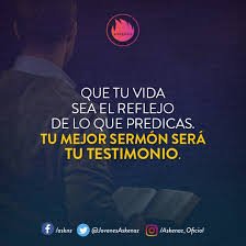 Tu testimonio habla más fuerte...