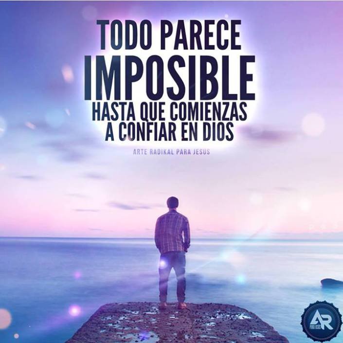 Poné tu confianza en Dios, no en las circunstancias