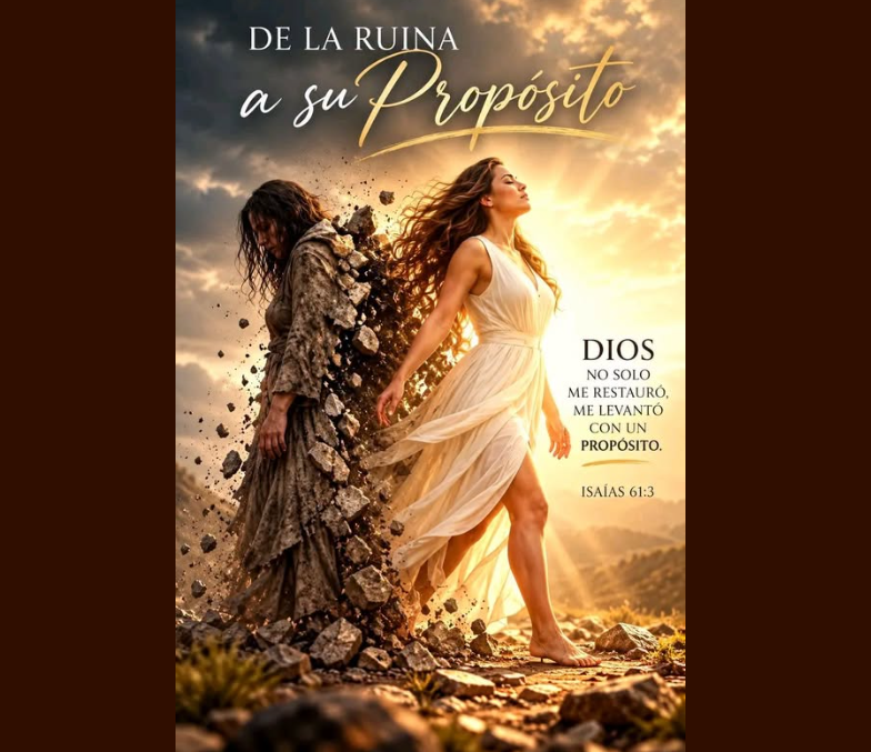 ¡No confundas mis ruinas con mi destino!