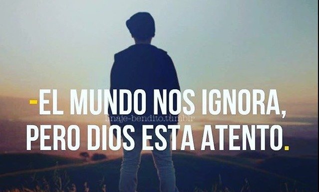 Dios está atento a lo que necesitas