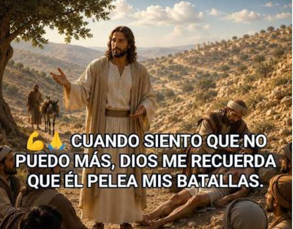 Dios está también en tus batallas ocultas