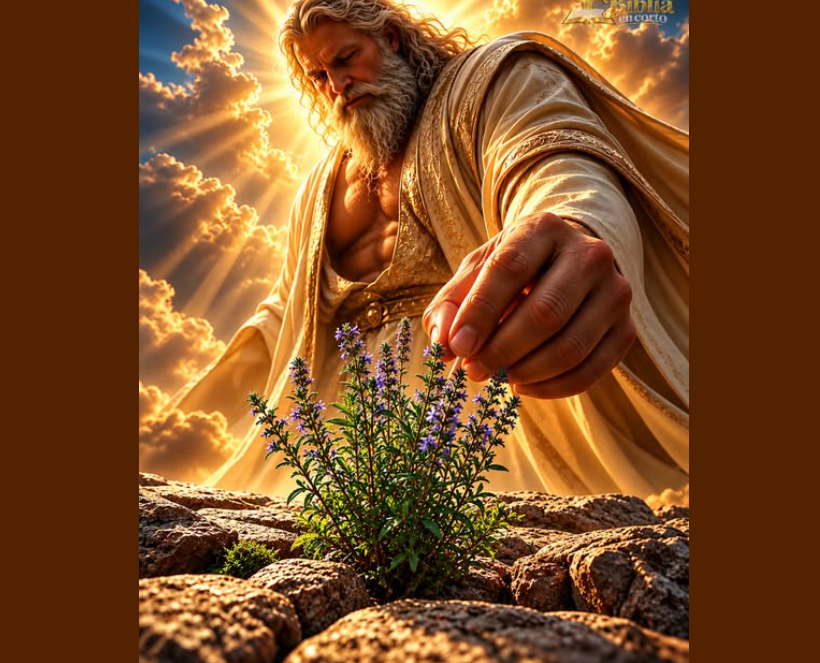 Si te crees pequeño y menospreciado: Dios si te vio y te escogió