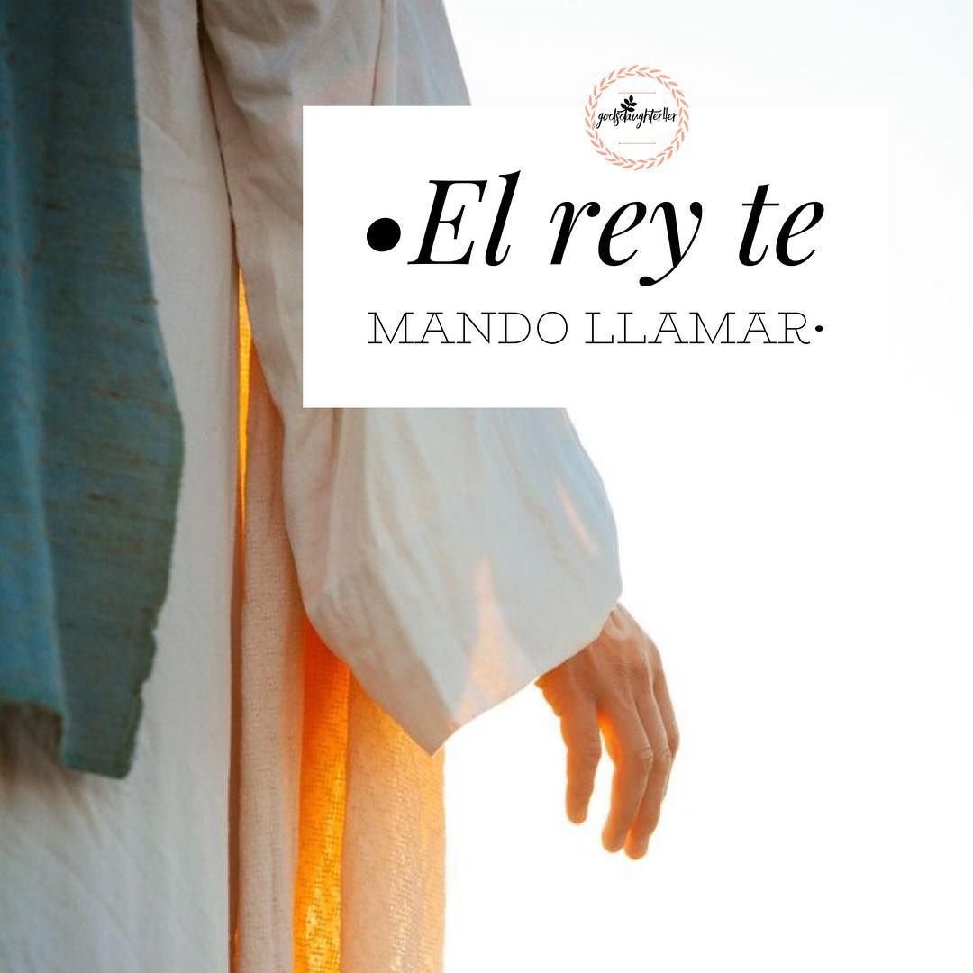 ¡Dios hoy te manda a llamar!