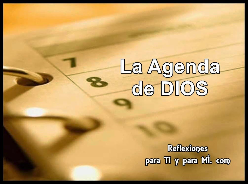 Testimonio: Dios escribe mejor que vos tu agenda