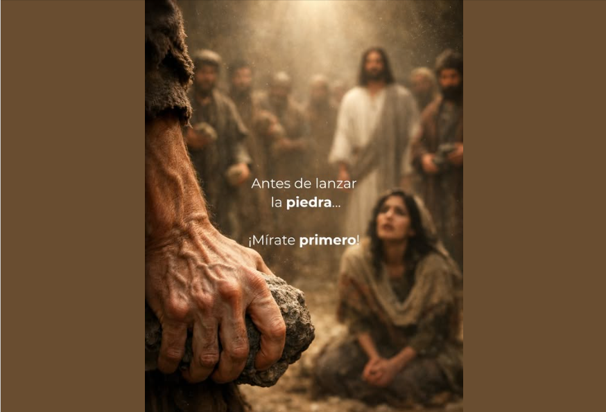 Antes de juzgar a otro… mira primero tu propio corazón