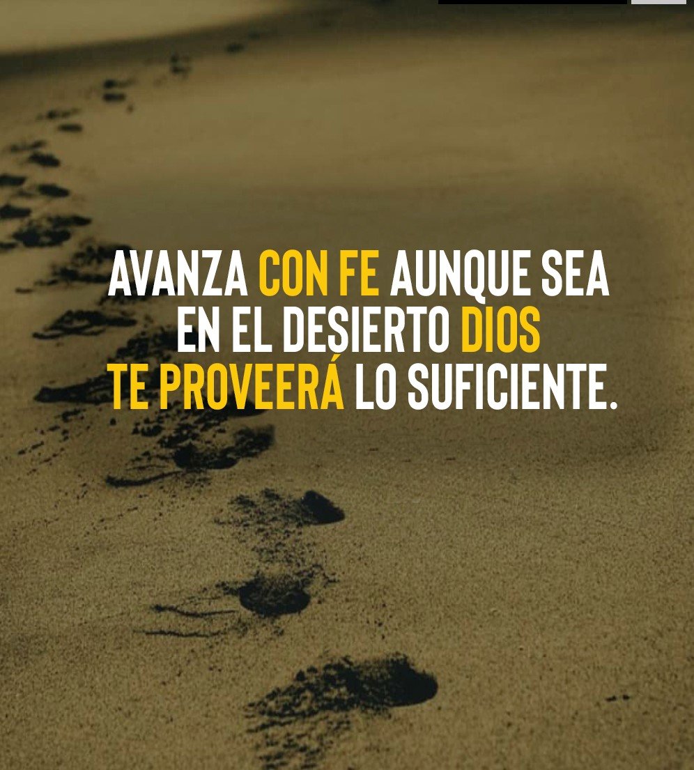 Fe que avanza
