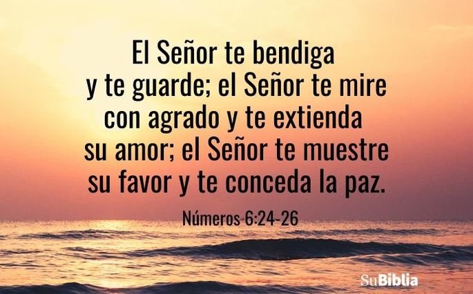 Versículos de agradecimiento y bendición