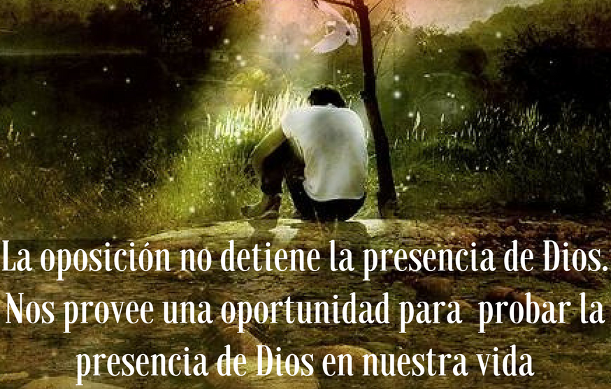 Mi presencia irá contigo