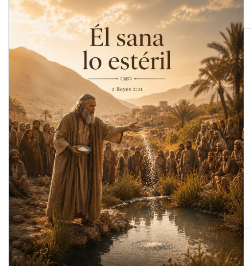 Si hay alguna área seca en tu vida, Dios la puede sanar
