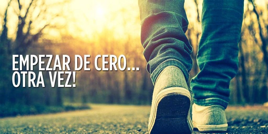 No podrás empezar de nuevo, arrastrando tu pasado